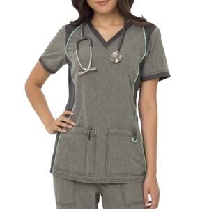 ScrubStar Heathered Stretch ScrubStar Top